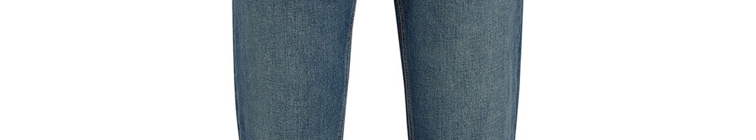 Buy Next Men Blue Slim Fit Mid Rise Clean Look Stretchable Jeans