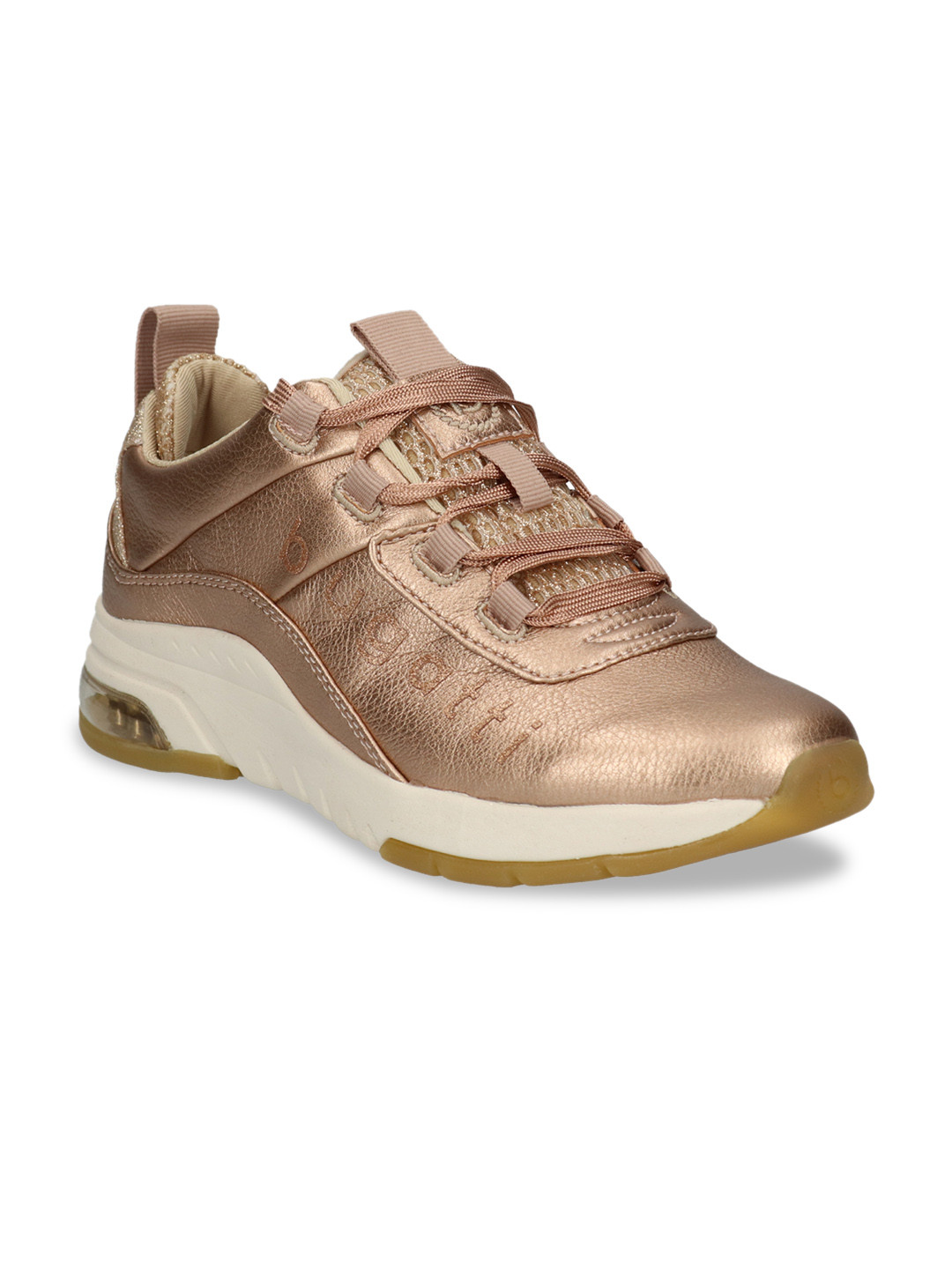Buy Bugatti Women Gold Toned Sneakers Casual Shoes for Buy Bugatti Women Gold Toned Sneakers Casual Shoes for