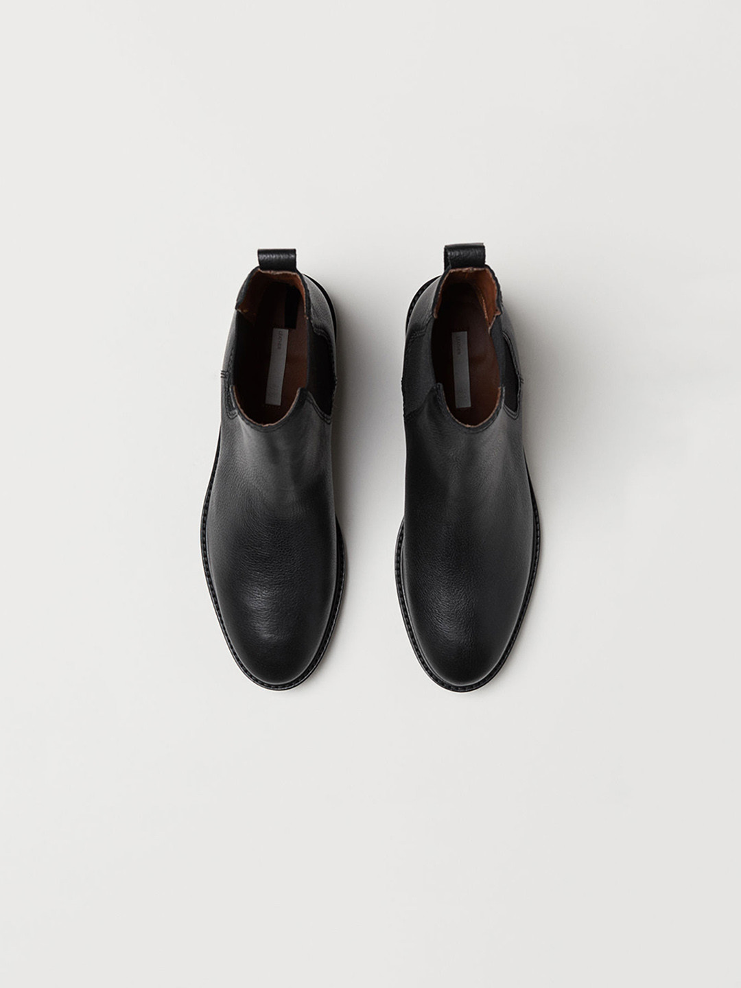 harrema leather chelsea boots