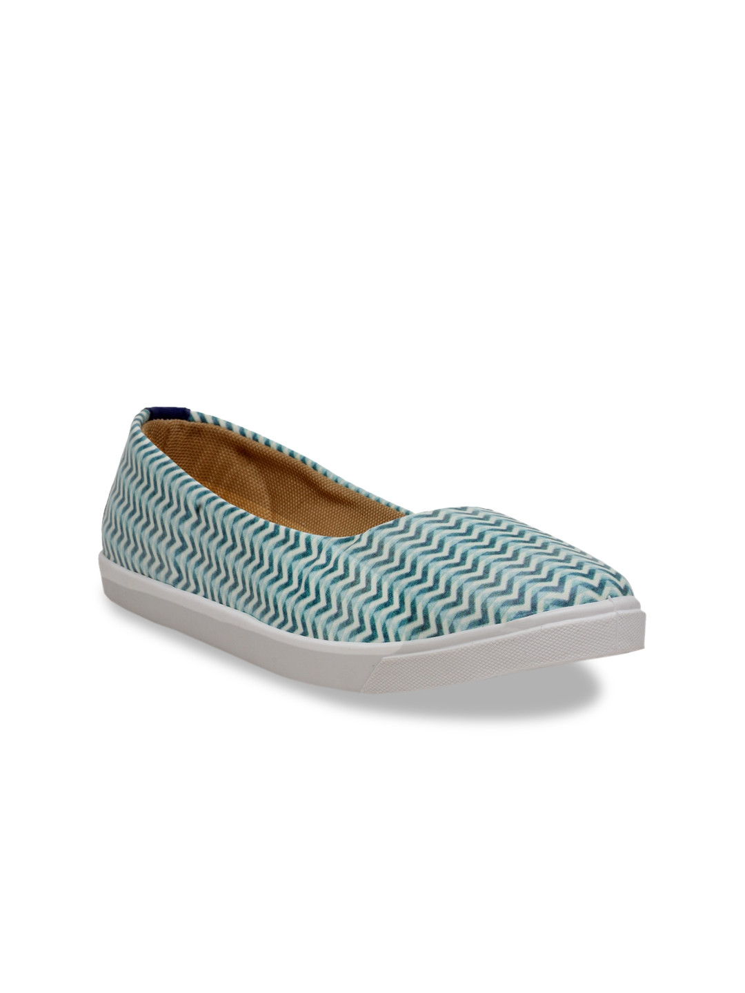 Buy Nell Women Green Slip On Sneakers Flats for Women 10523920 Myntra