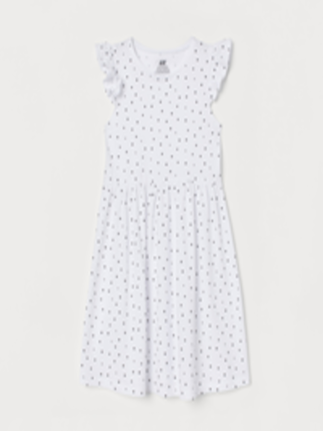 Buy H&M Girls White & Black Jersey Dress - Dresses for Girls 10332949 ...