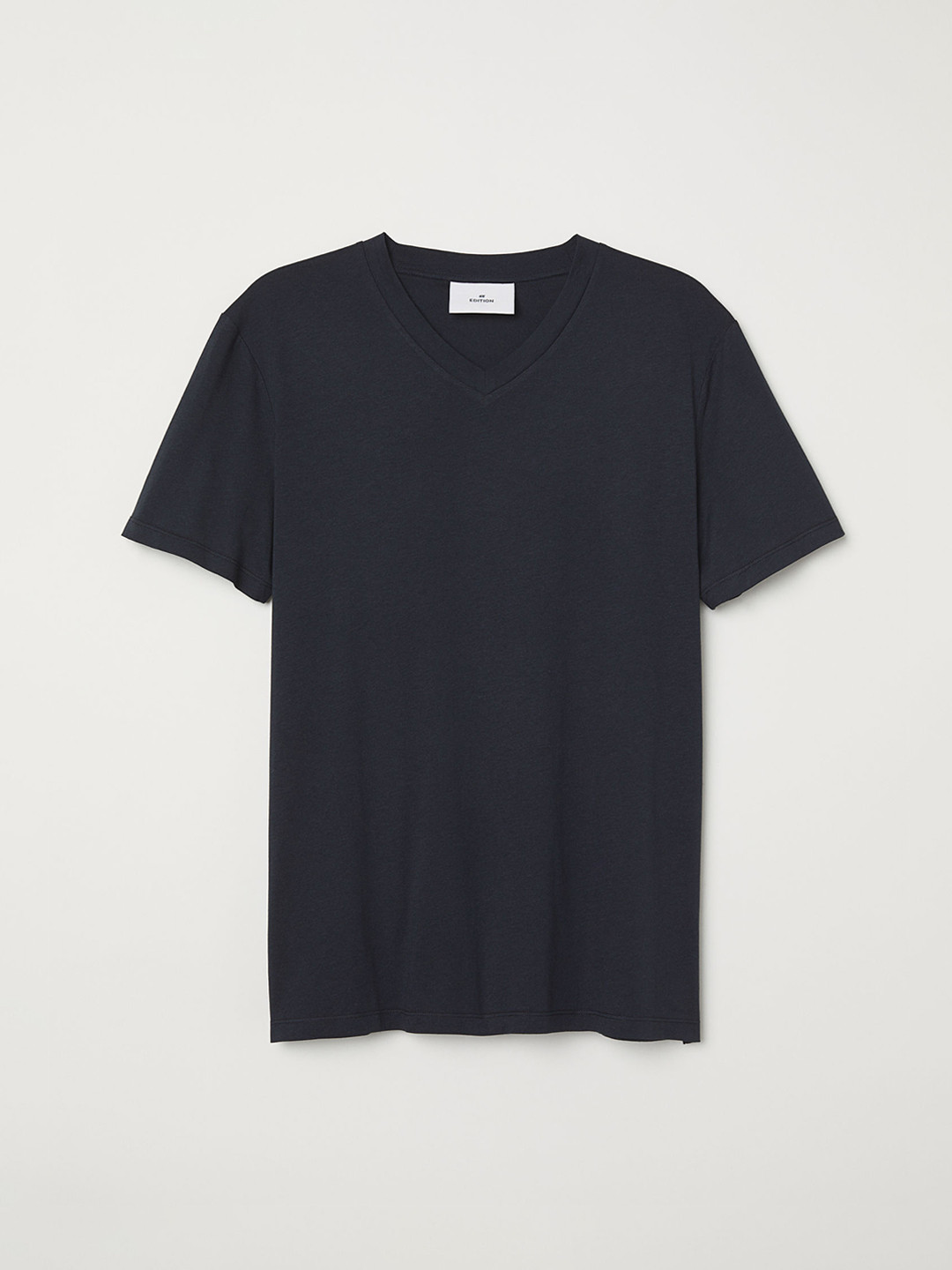 Buy H&M Men Black Solid Cotton And Silk T Shirt Tshirts for Men