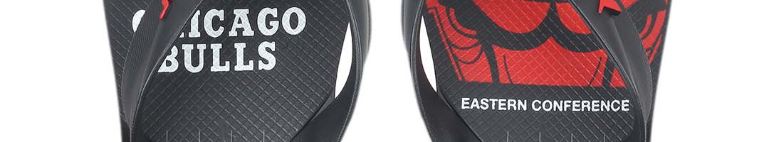 Buy Rider Men Black & Red Printed Thong Flip Flops - Flip Flops for Men ...