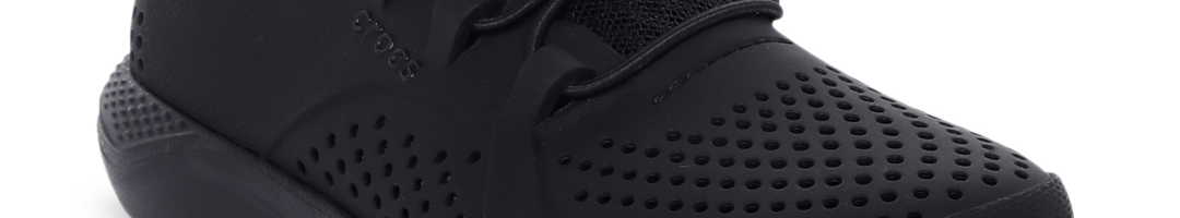 Buy Crocs Unisex Black LiteRide Pacer Slip On Sneakers - Casual Shoes ...