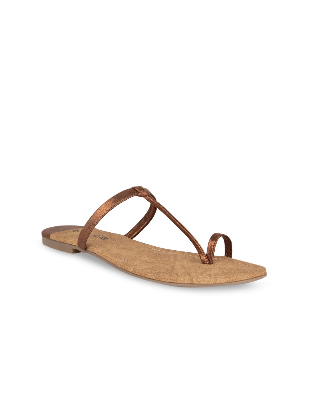 bronze flats for women