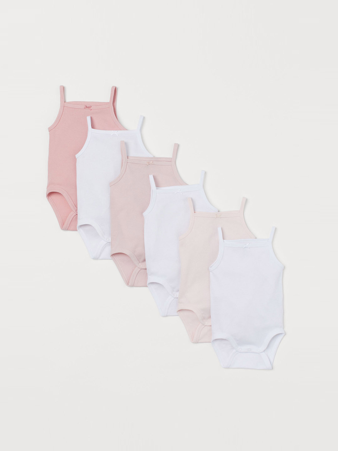 Buy H&M Boys Solid 6 Pack Sleeveless Rompers Rompers for Boys