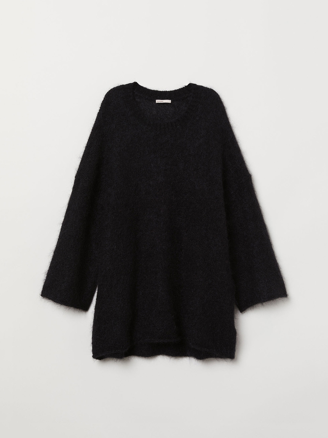 Buy H&M Women Black Solid Mohair Blend Jumper Sweaters for Women