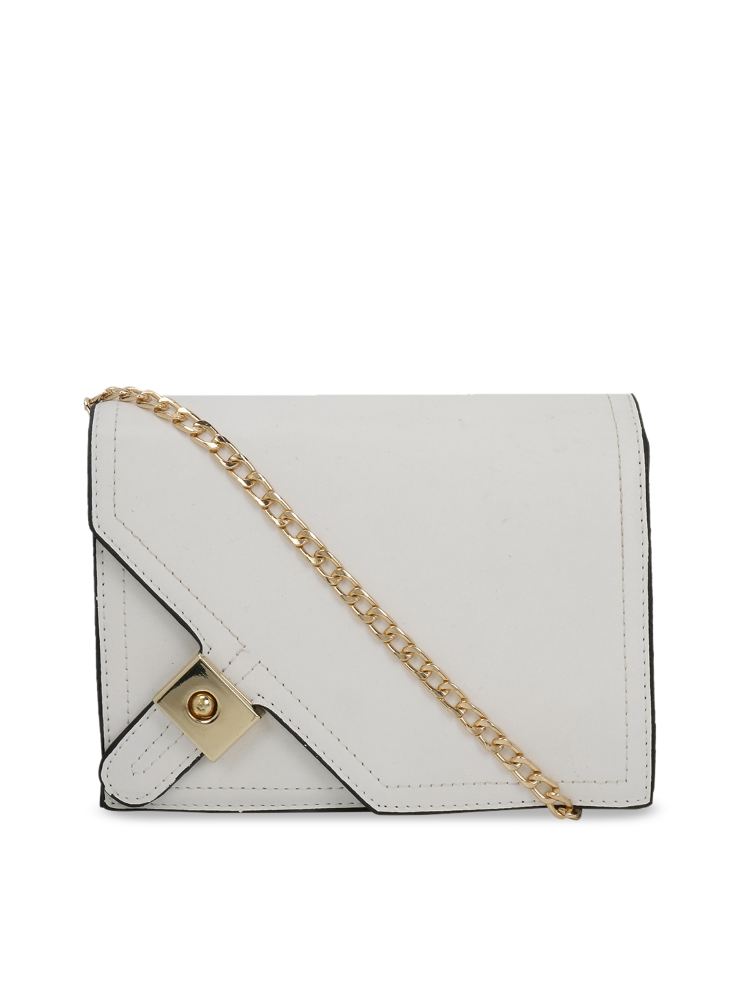 Buy Satchel Bags White Solid Sling Bag - Handbags for Women 10390773 ...