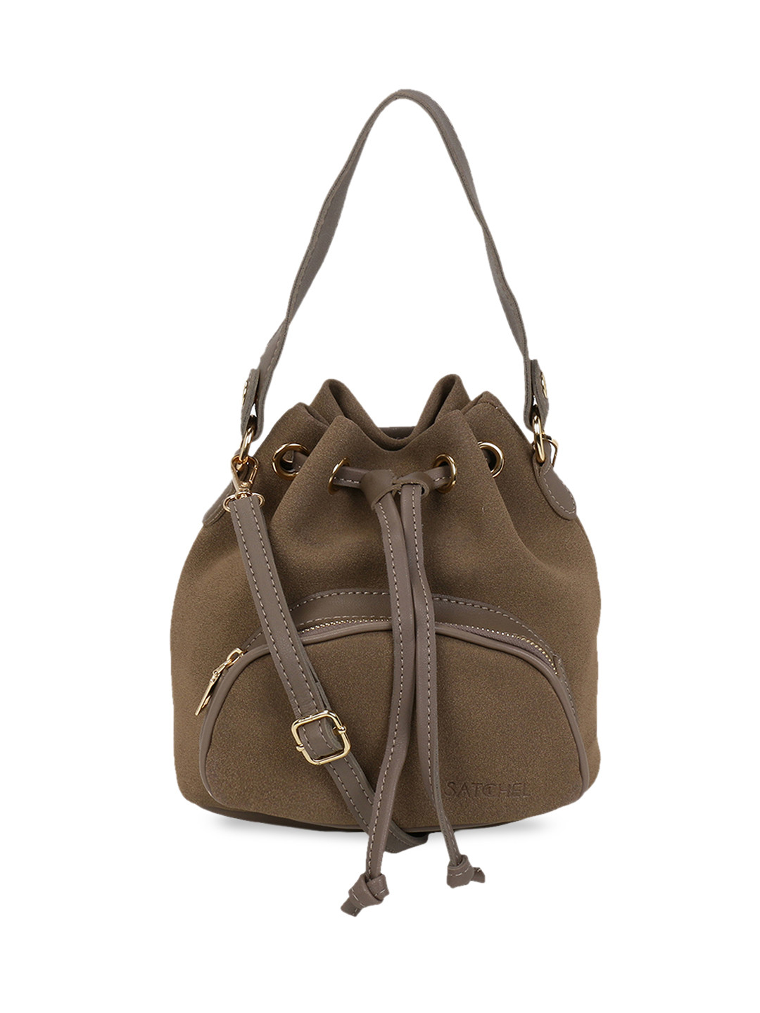 Buy Satchel Bags Brown Solid Hobo Bag Handbags for Women 10390785 Myntra