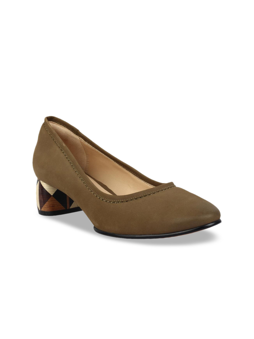 khaki pumps womens