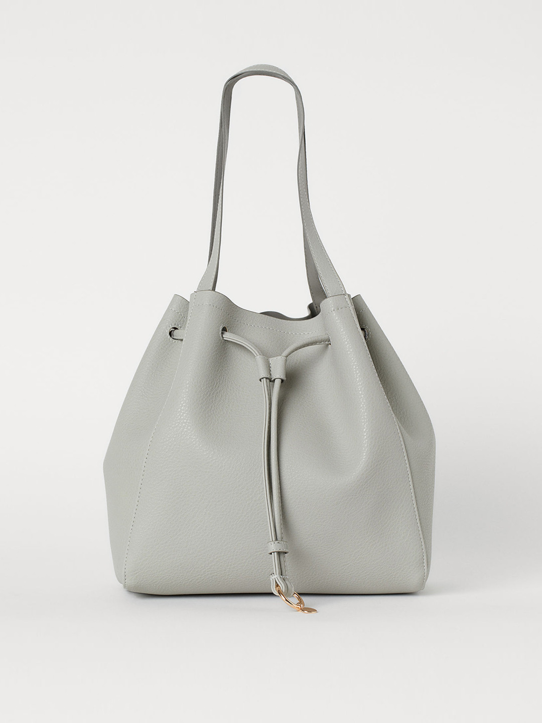 Buy H&M Women Grey Solid Bucket Bag Handbags for Women 10390251 Myntra