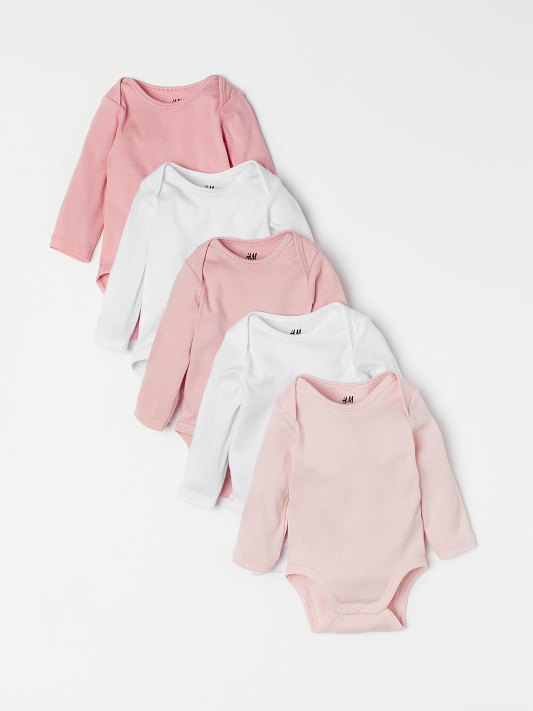 Buy H&M Boys Solid 5 Pack Bodysuits Bodysuit for Boys 10386013 Myntra