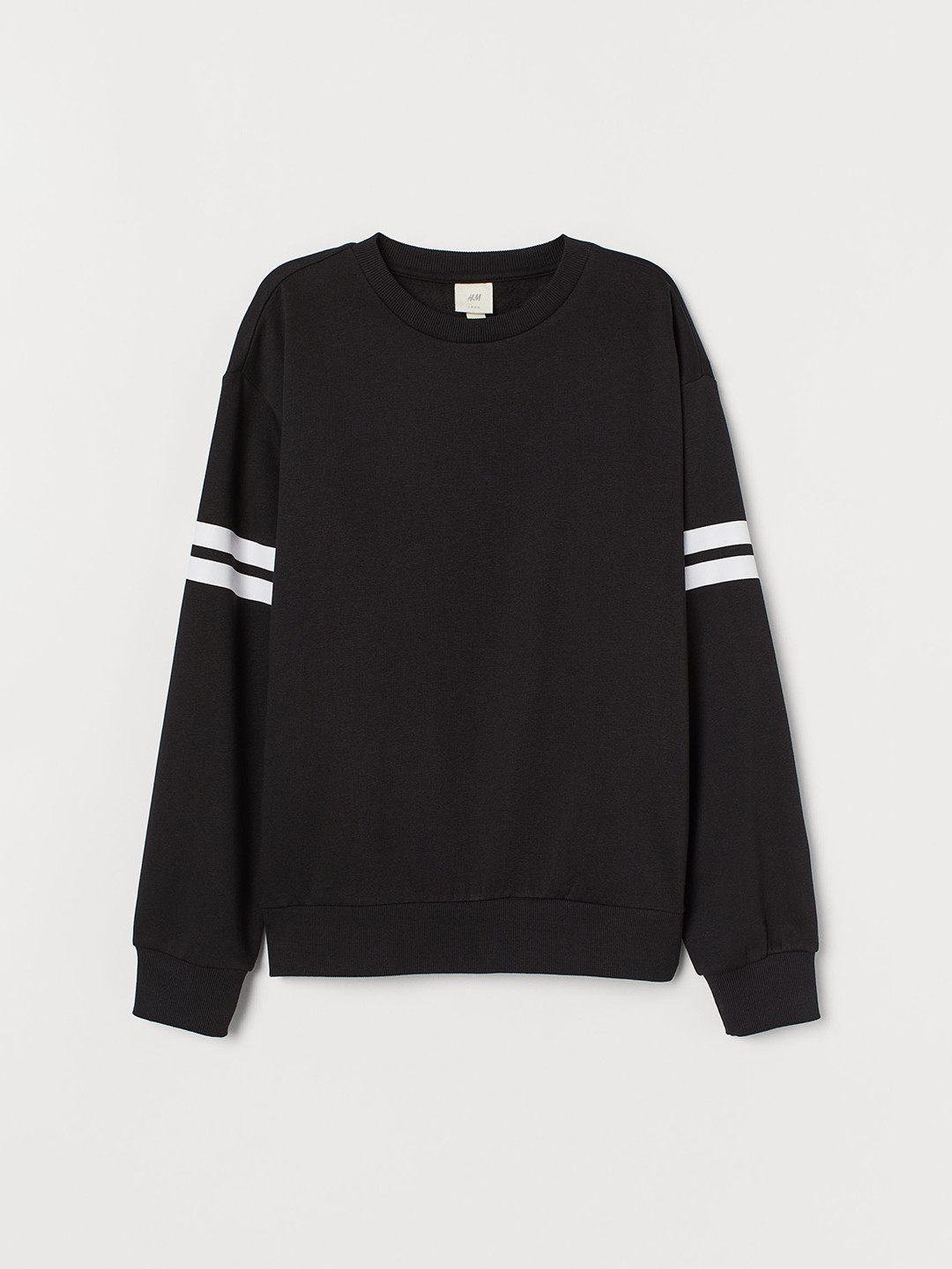 Buy H&M Women Black Solid Sweatshirt Sweatshirts for Women 10404647