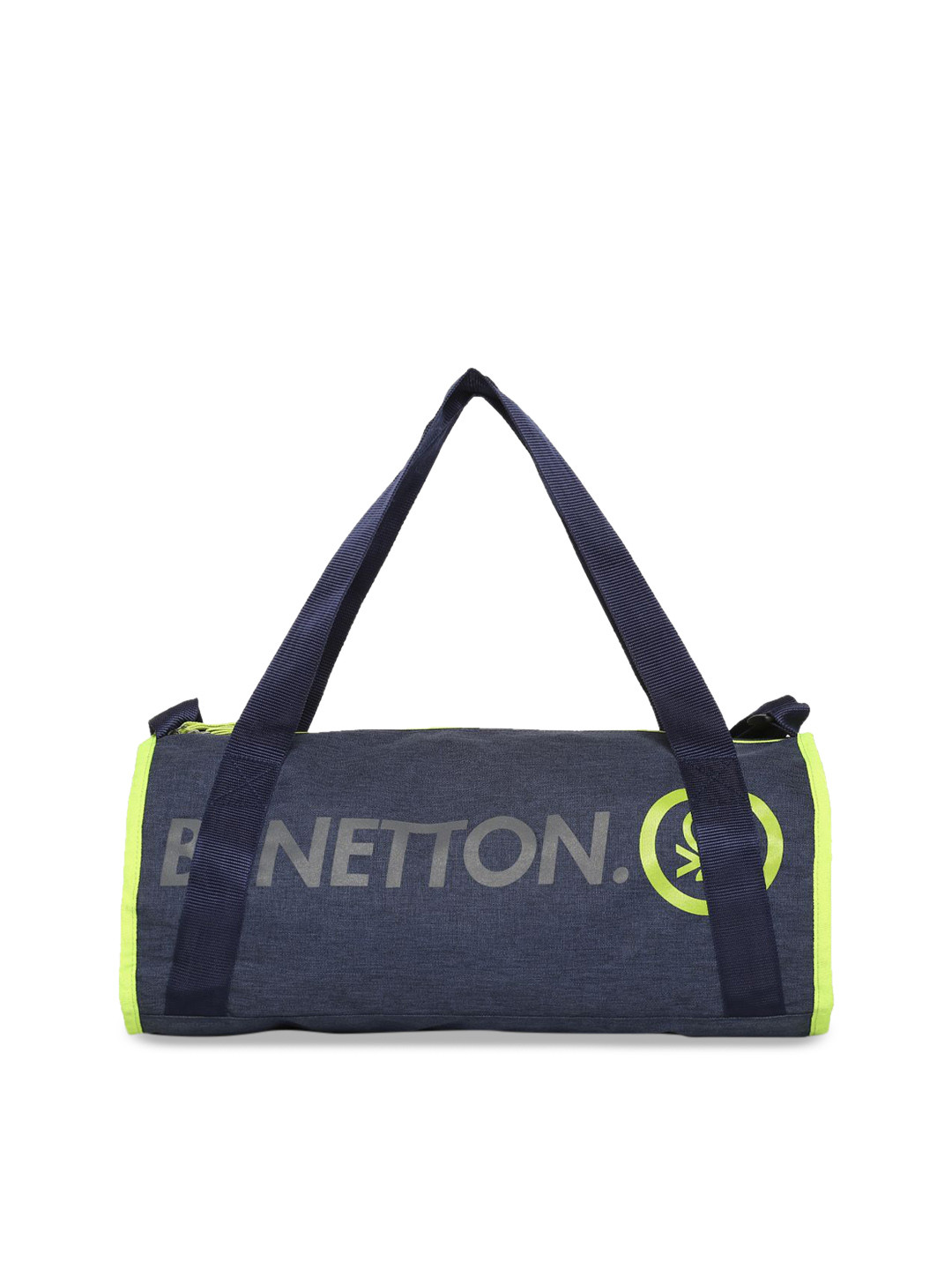 Buy United Colors Of Unisex Blue Printed Medium Duffle Bag