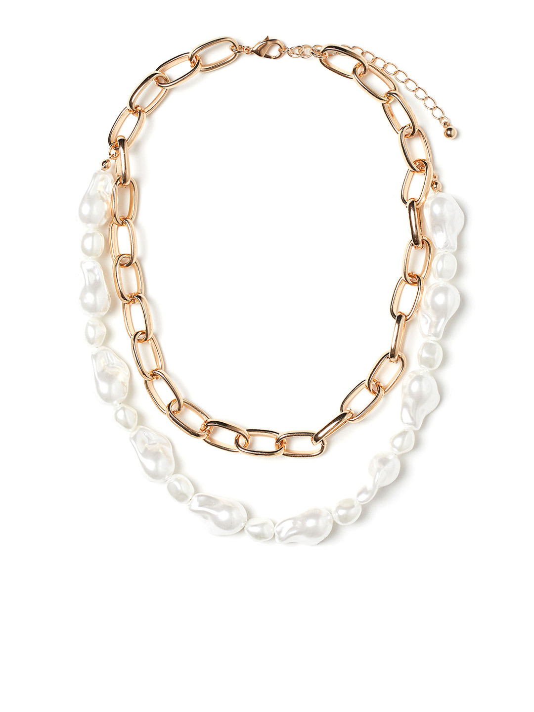 Buy H&M Women Gold Toned Two Strand Necklace Necklace And Chains for