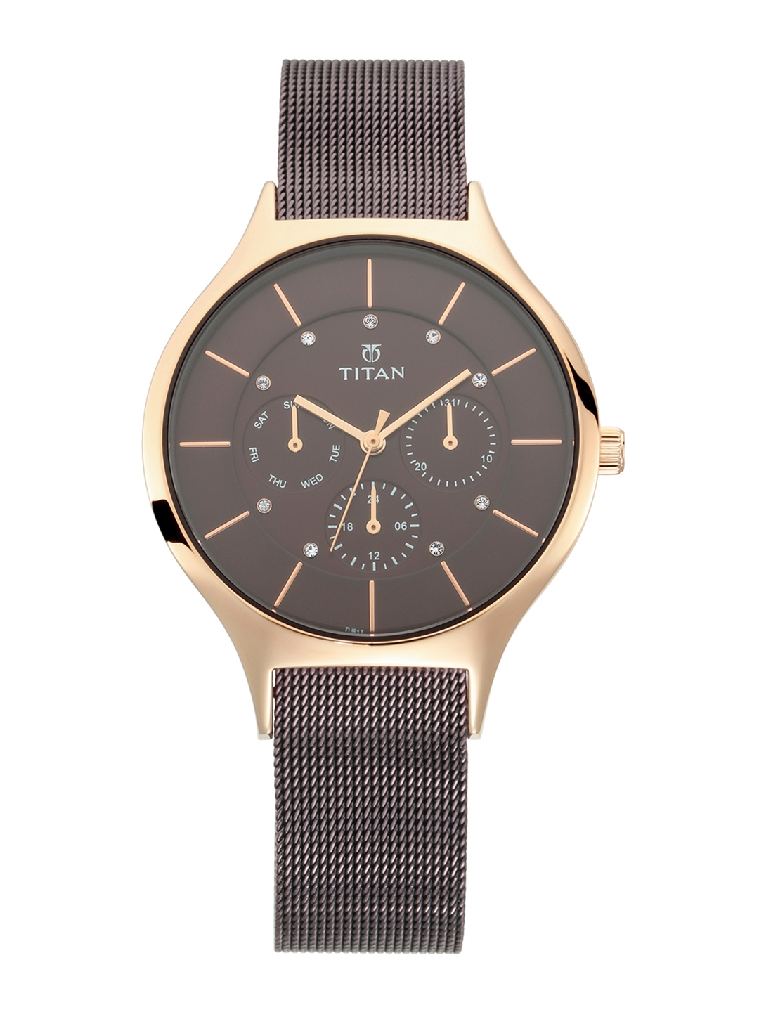 titan ladies hand watch