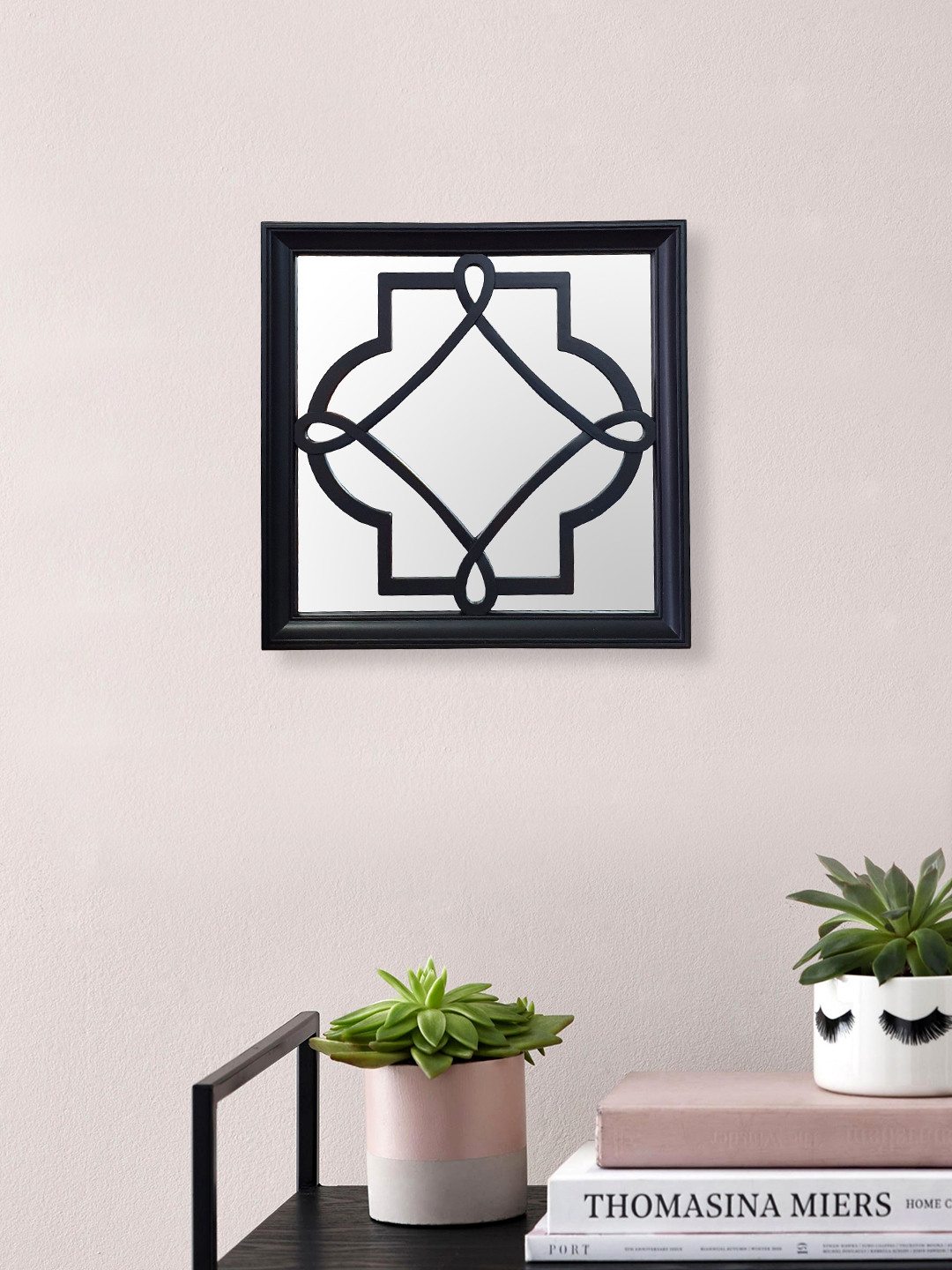 Buy Art Street Black Plastic Wall Mirror Mirrors for Unisex 10616434