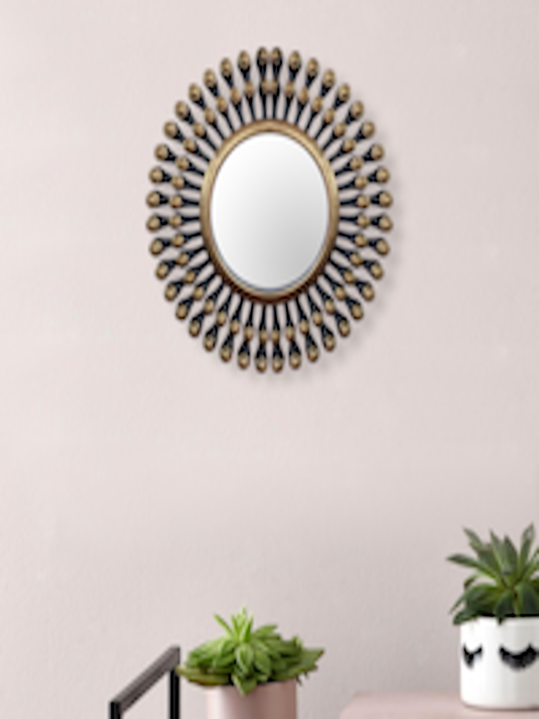 Buy Art Street Gold Toned Plastic Wall Mirror Mirrors for Unisex 10616436 Myntra
