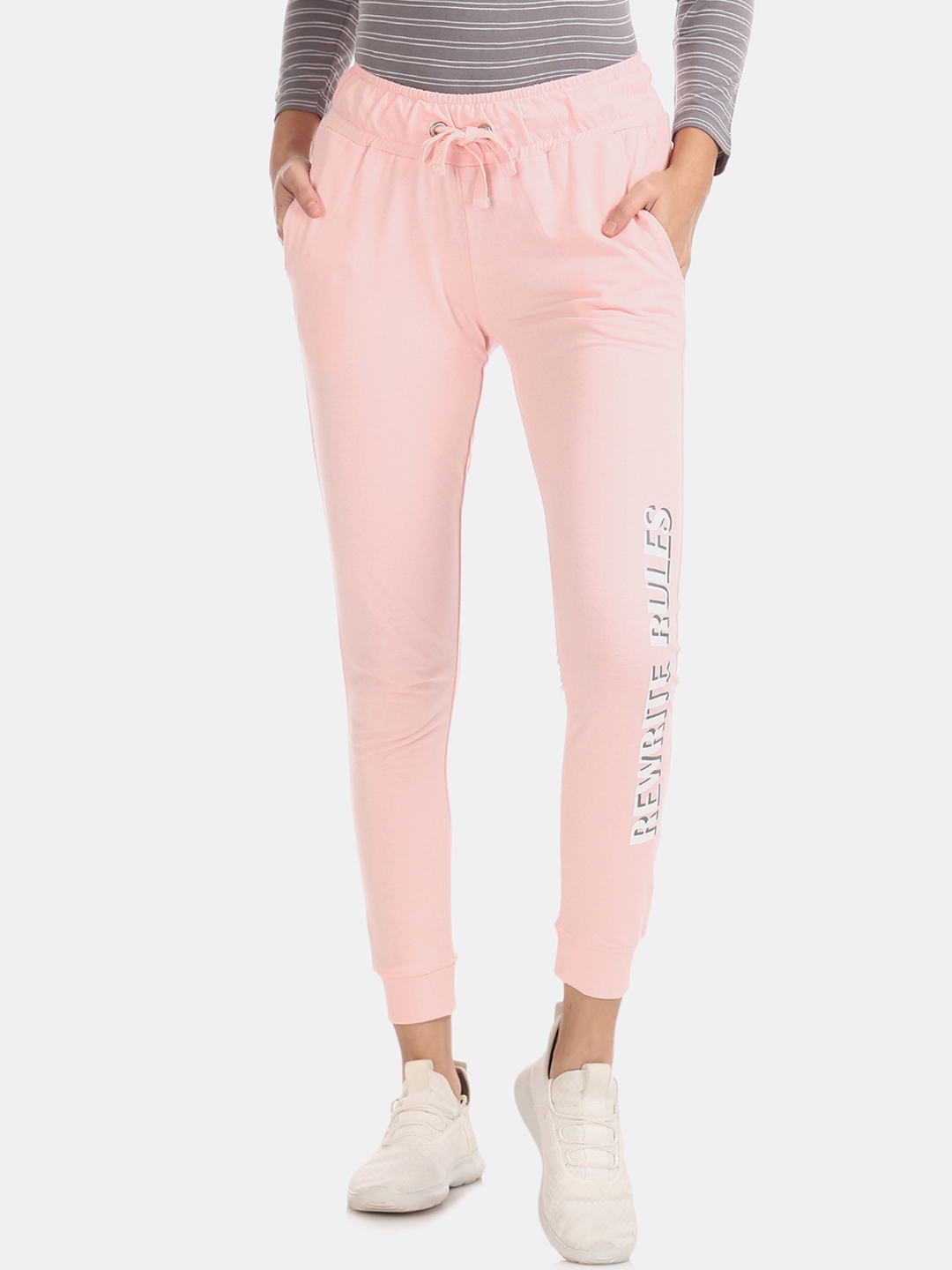 pink rose joggers