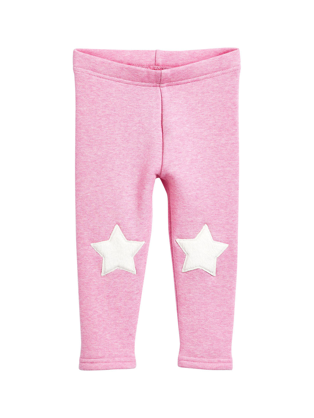 Buy Next Girls Pink Solid Fleece Lined Leggings Leggings for Girls