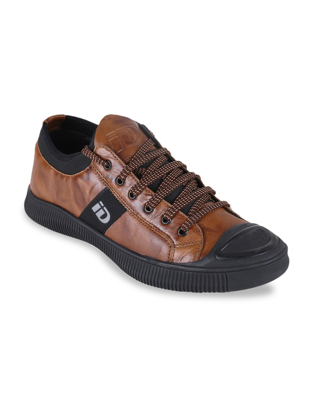deni men's leather sneaker