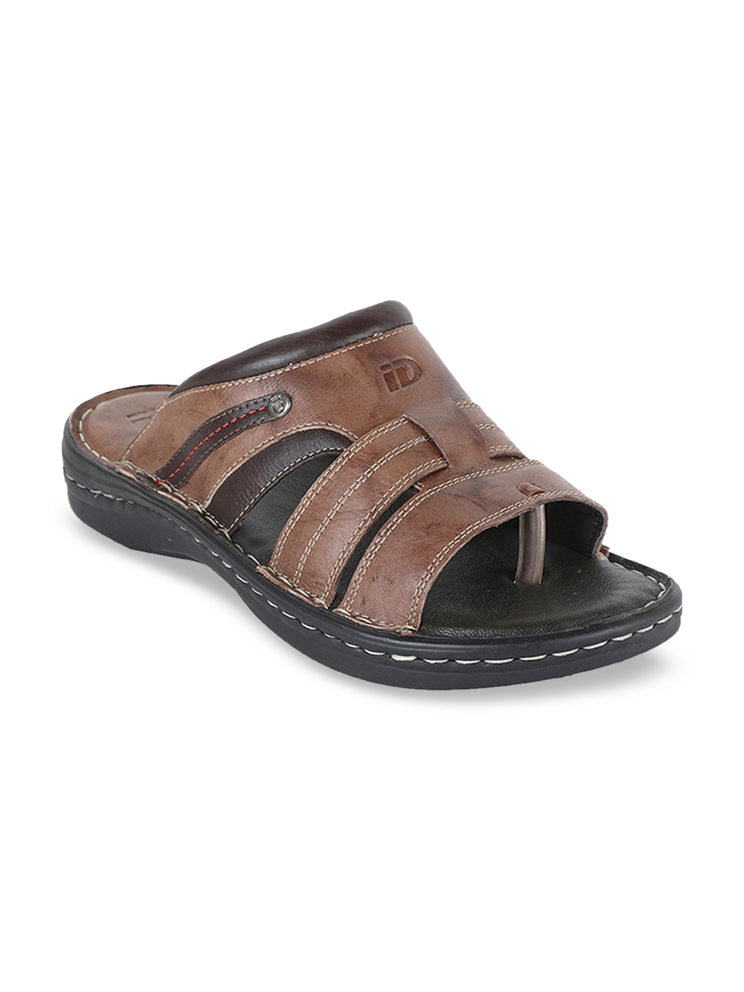 Buy ID Men Leather Sandals - Sandals for Men 10651358 | Myntra