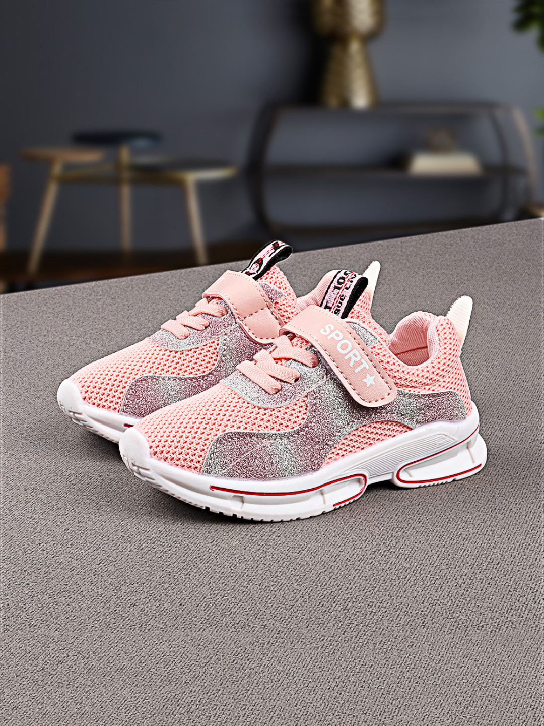 Buy Walktrendy Girls Pink Slip On Sneakers Casual Shoes for Girls