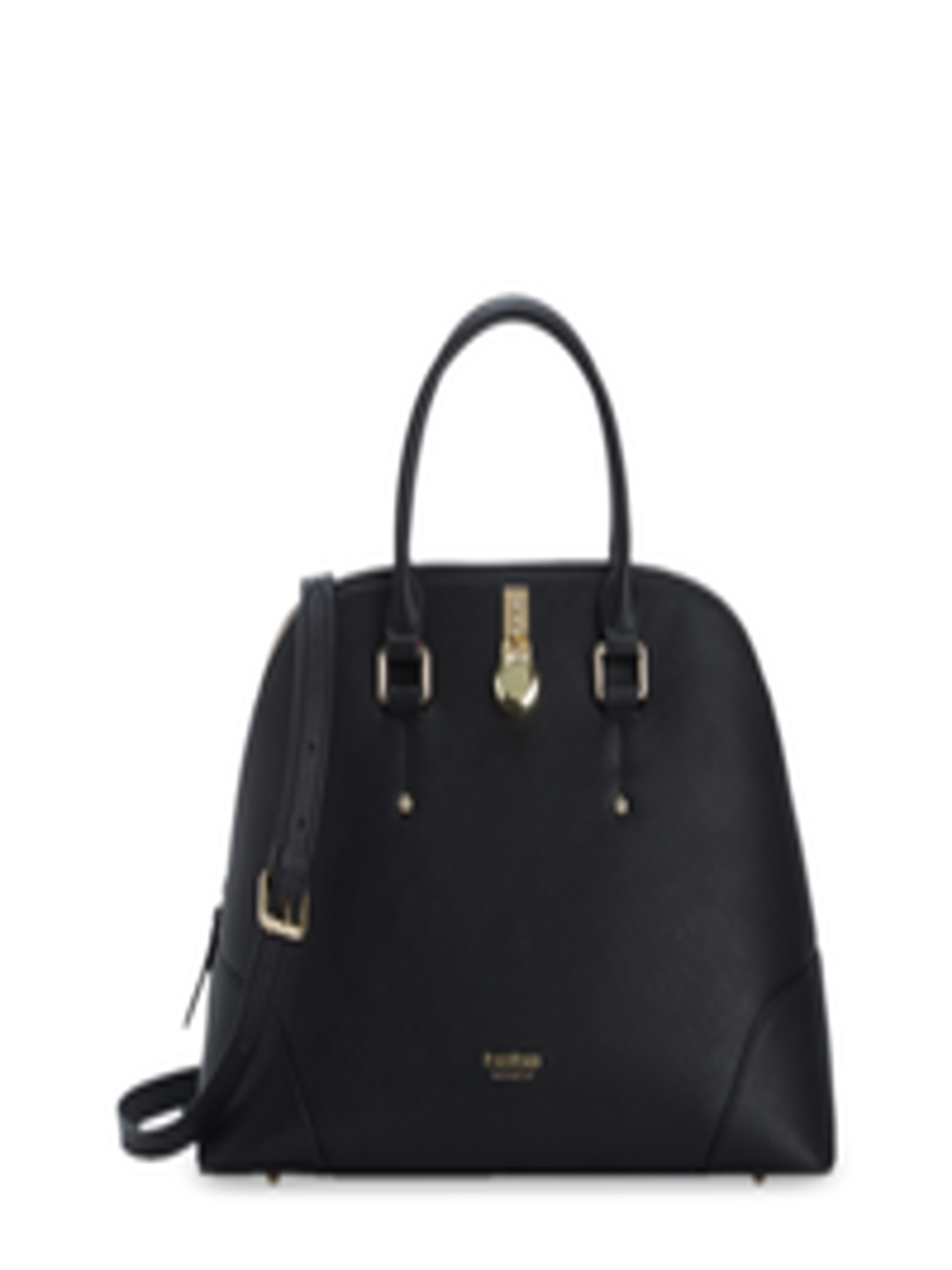 Buy Bebe Black Solid Leather Handheld Bag - Handbags for Women 10662066