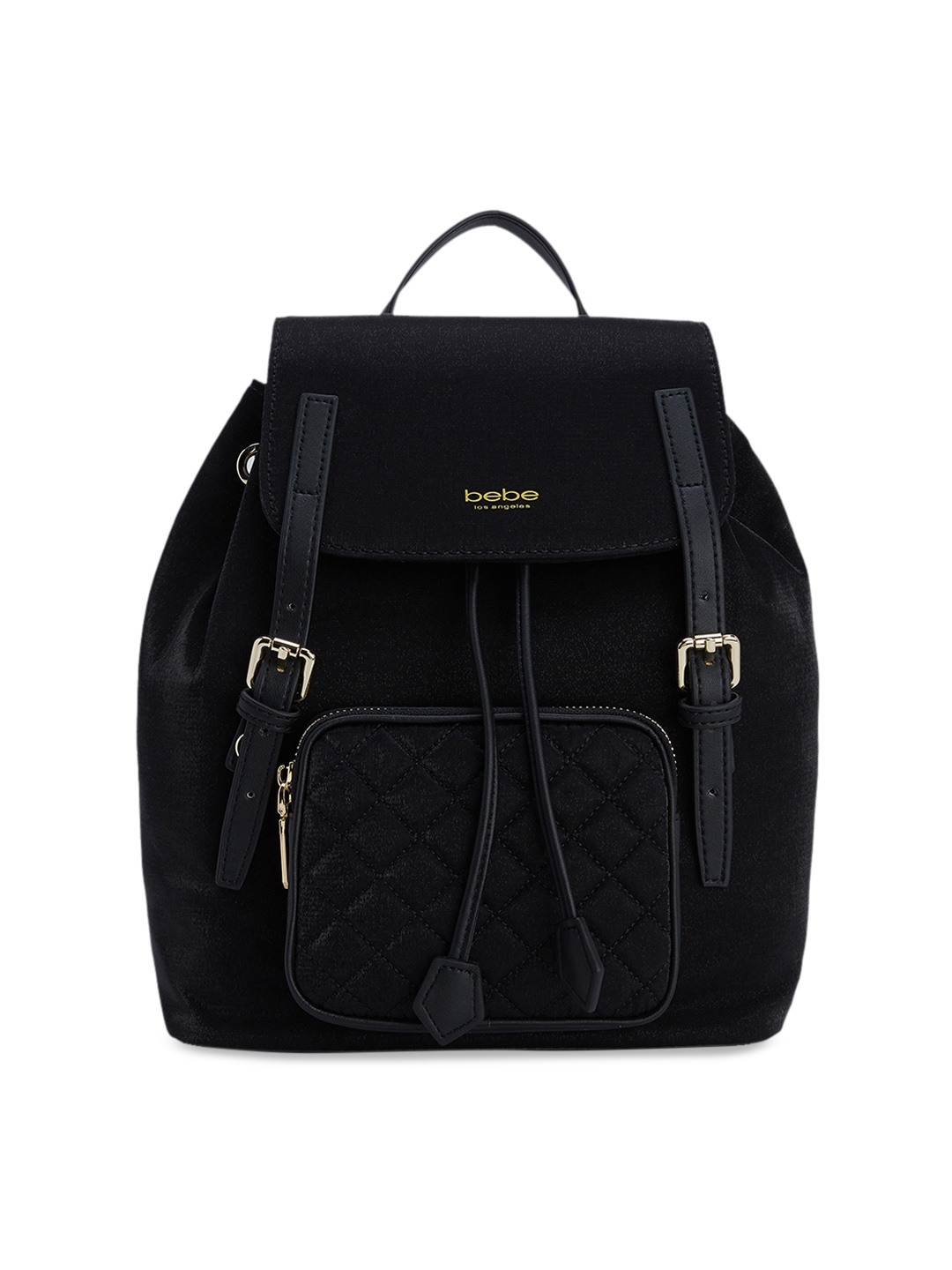 Buy Bebe Women Black Solid Backpack - Backpacks for Women 10662060 | Myntra