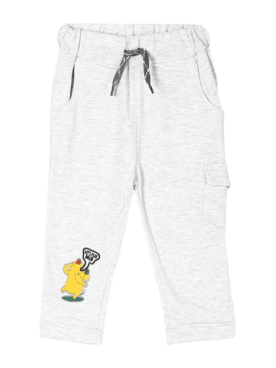 Buy Donuts Boys Grey Solid Track Pants Track Pants for Boys 10658544