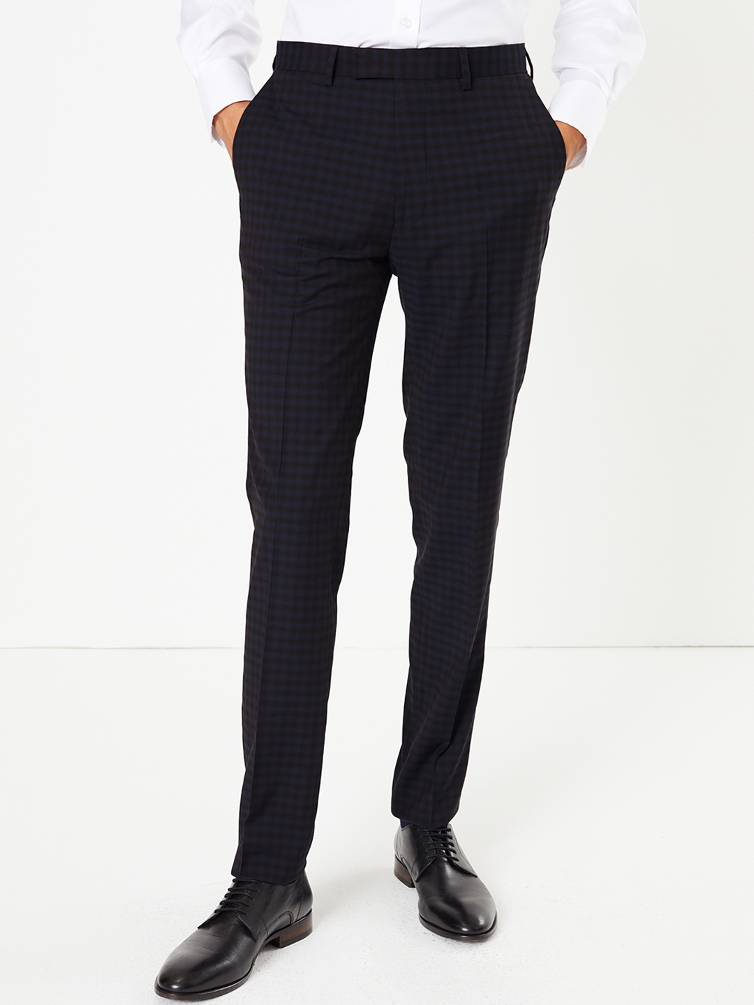 marks and spencer navy joggers