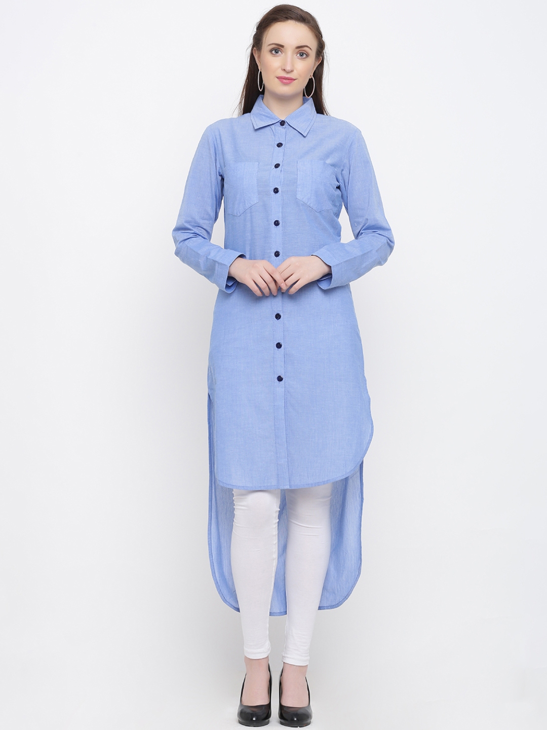 indya blue kurta