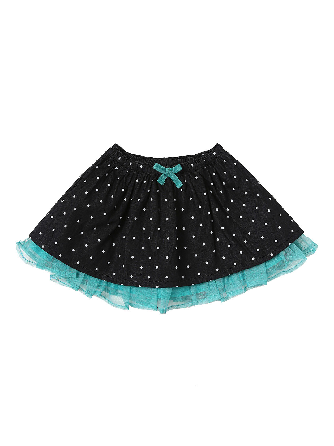 Buy Juniors By Lifestyle Girls Charcoal Grey Printed Flared Skirt