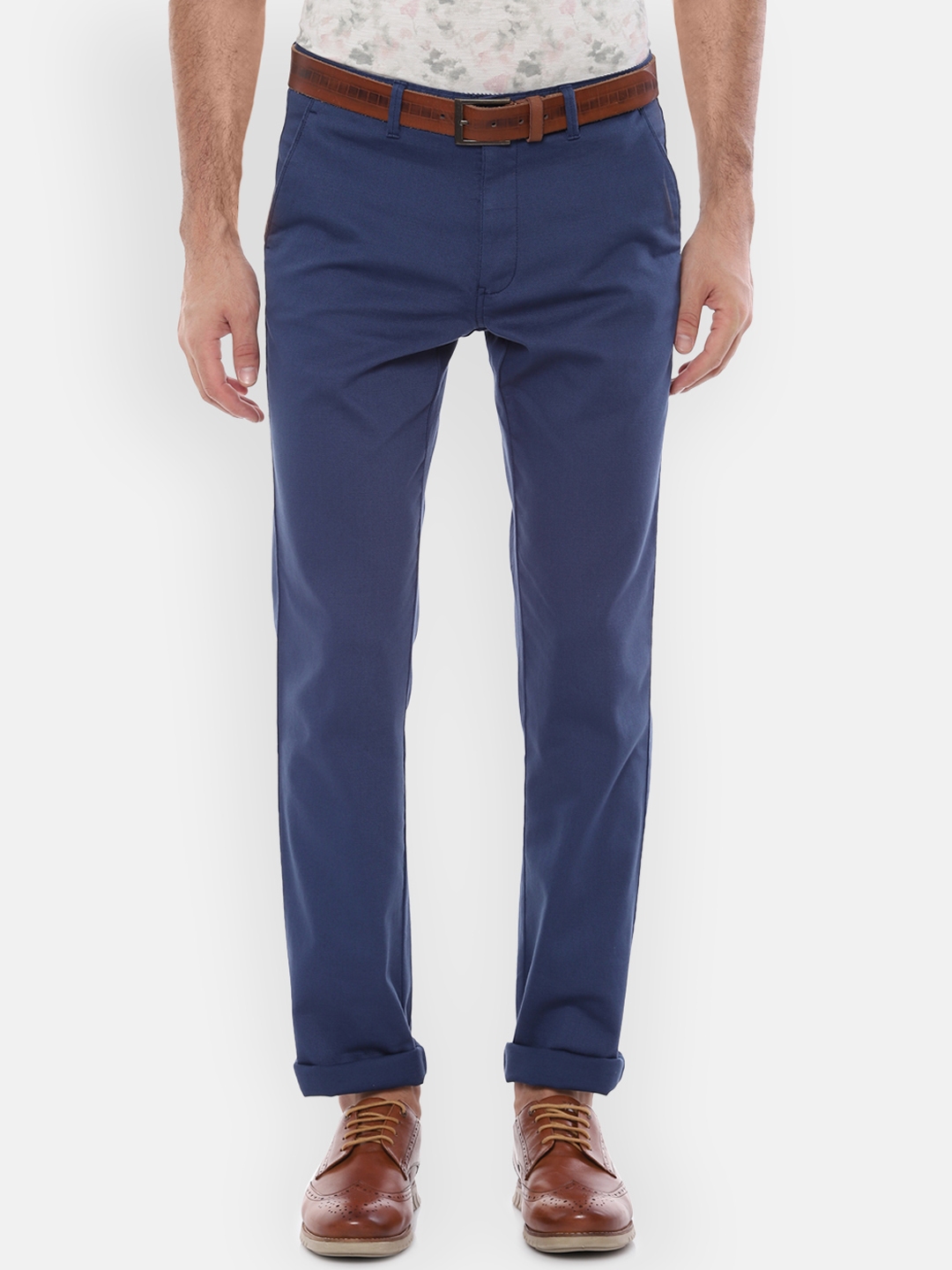 van heusen bright navy pants