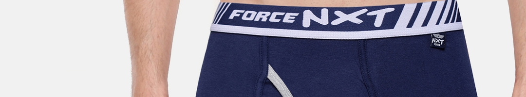 Buy Force NXT Men Set Of 3 Multicoloured Solid Assorted Trunks MNFF 133 ...