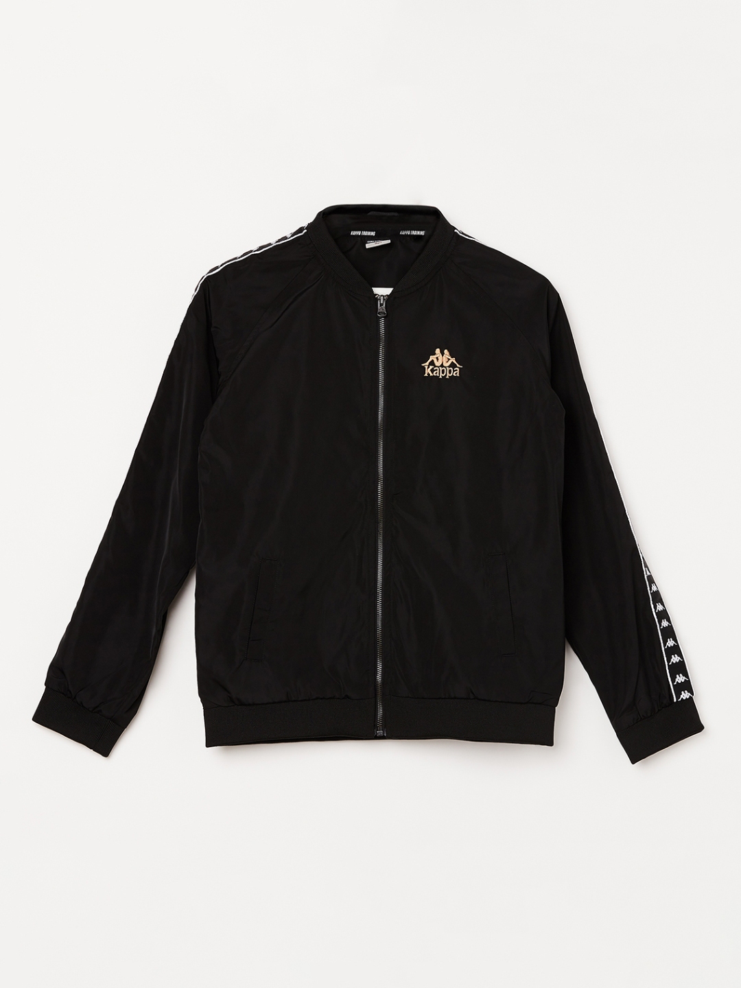 Buy Kappa Boys Black Solid Jacket - Jackets for Boys 10705800 | Myntra