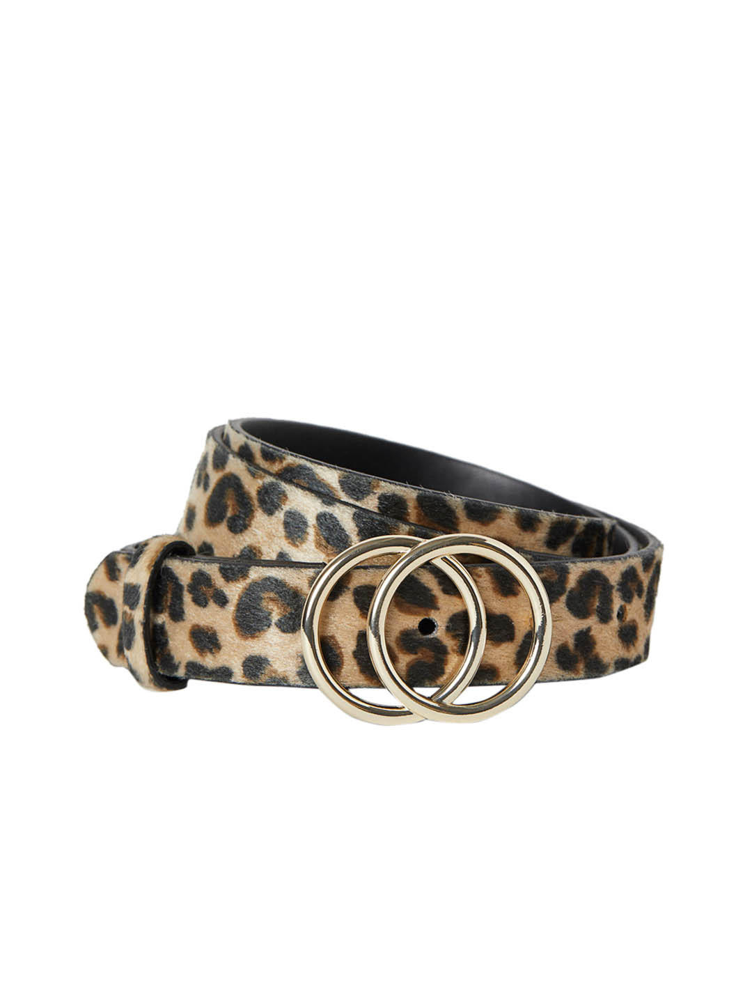 Buy H&M Women Beige & Black Printed Belt Belts for Women 10712422