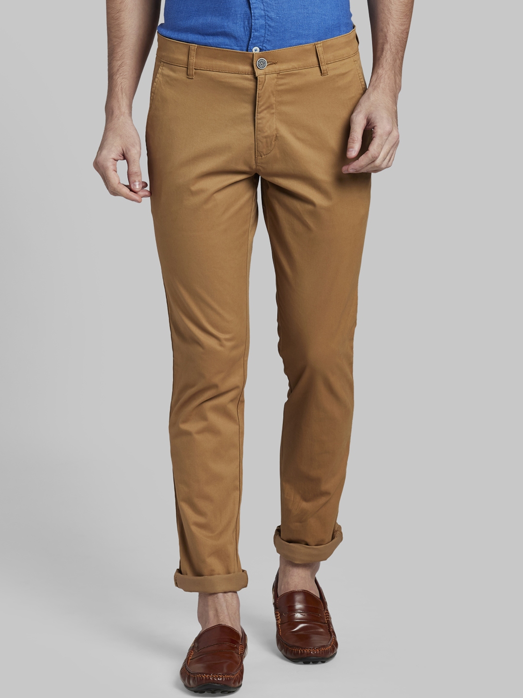 grey khaki trousers