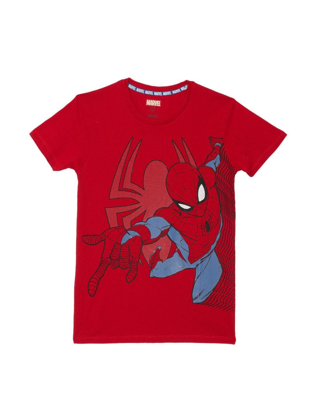 Wish Karo | Boys Spider-man Tshirt Multi-Color