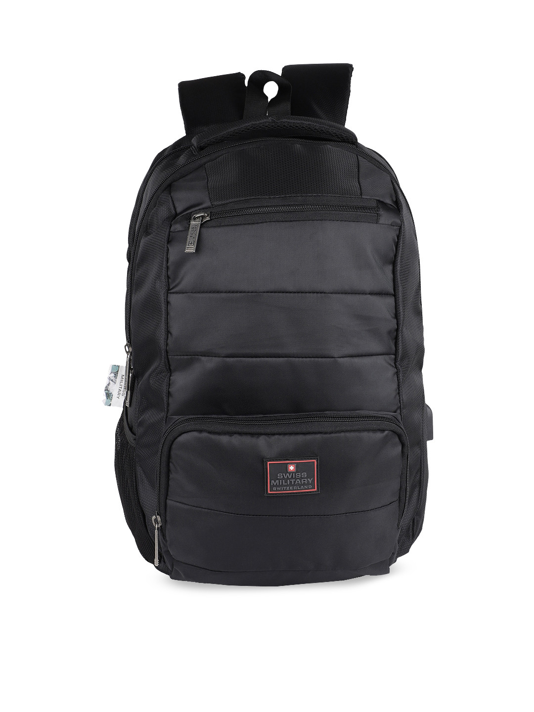 Buy SWISS MILITARY Unisex Black Solid Backpack Backpacks for Unisex
