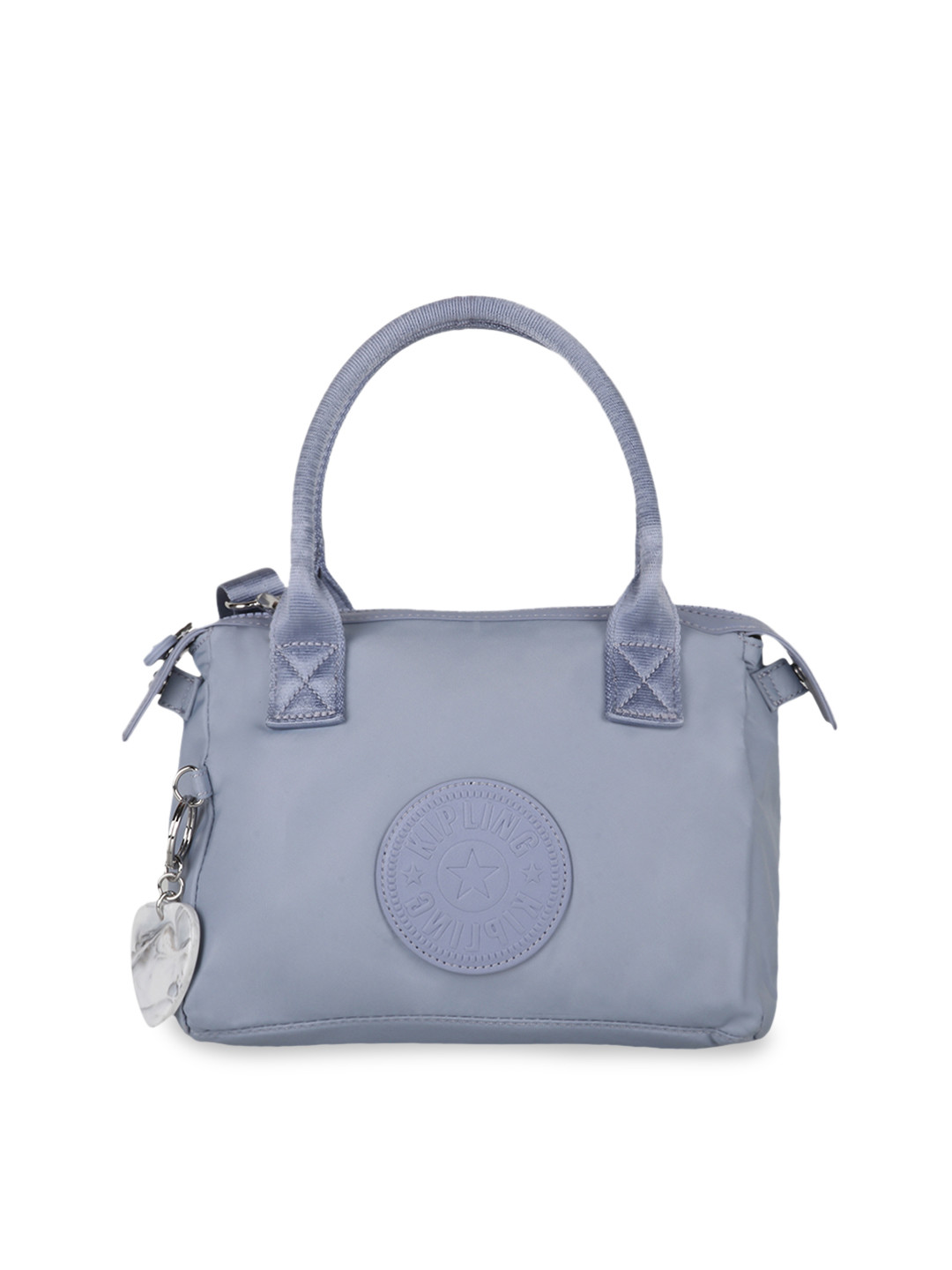 Buy Kipling Purple & Blue Solid Handheld Bag Handbags for Women