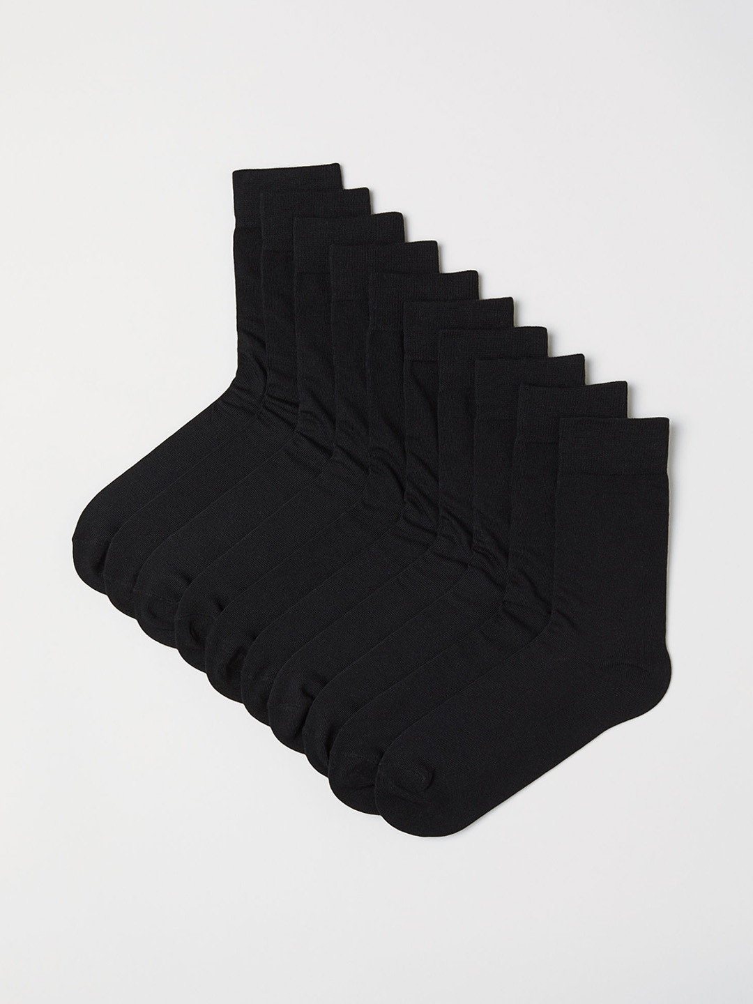 Buy H&M Men Black 10 Pack Socks Socks for Men 10576884 Myntra