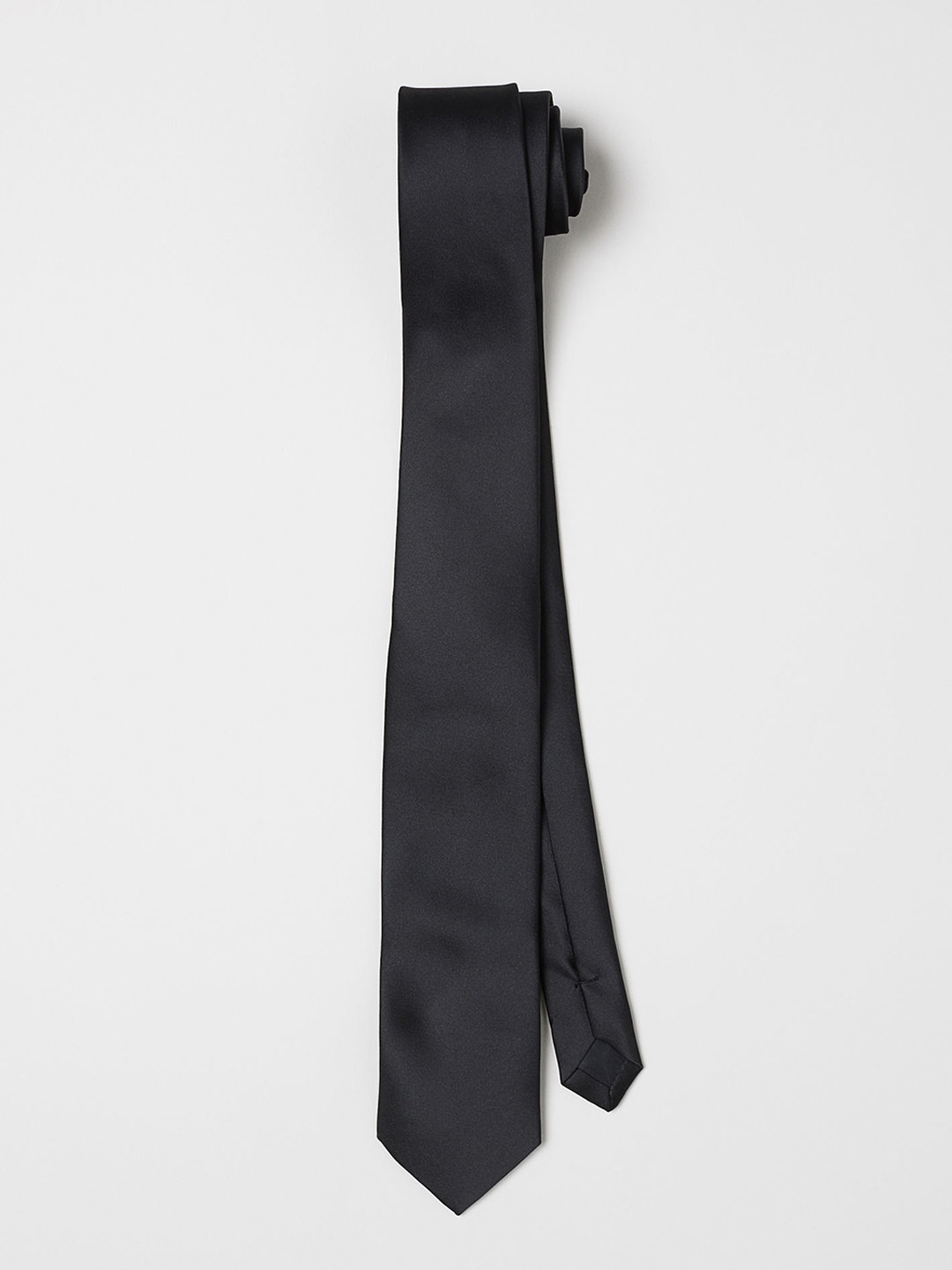 Buy H&M Men Black Solid Satin Tie Ties for Men 10577728 Myntra