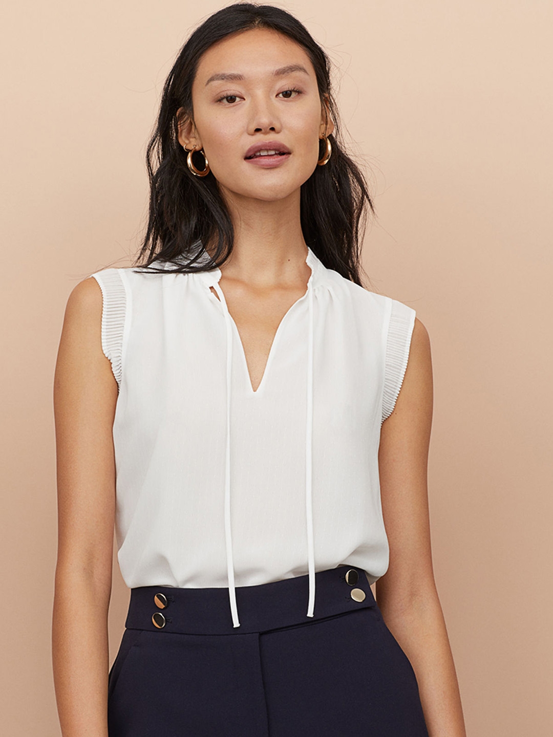 airy blouse
