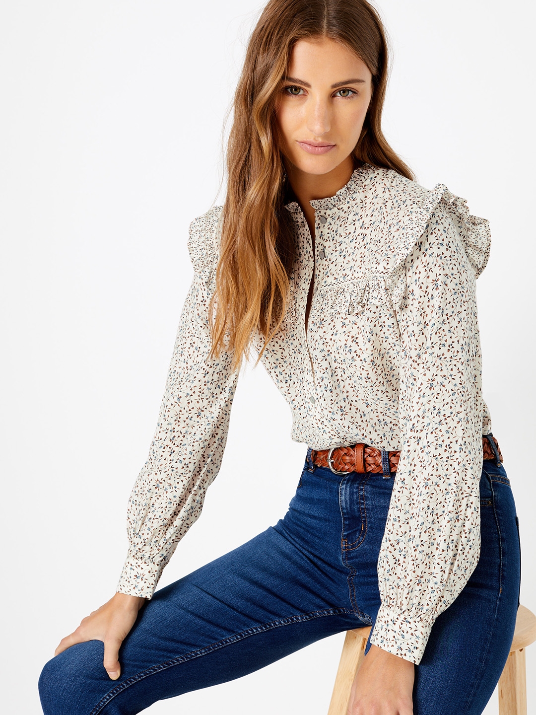 marks and spencer linen top