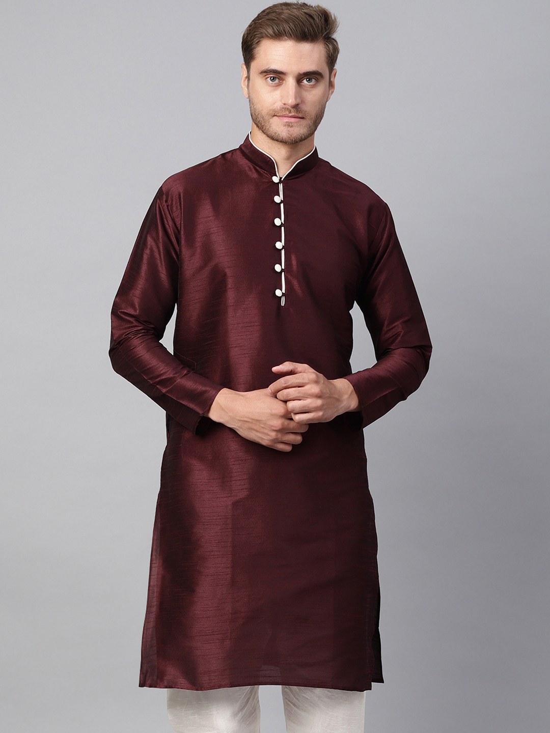 mens kurta in myntra