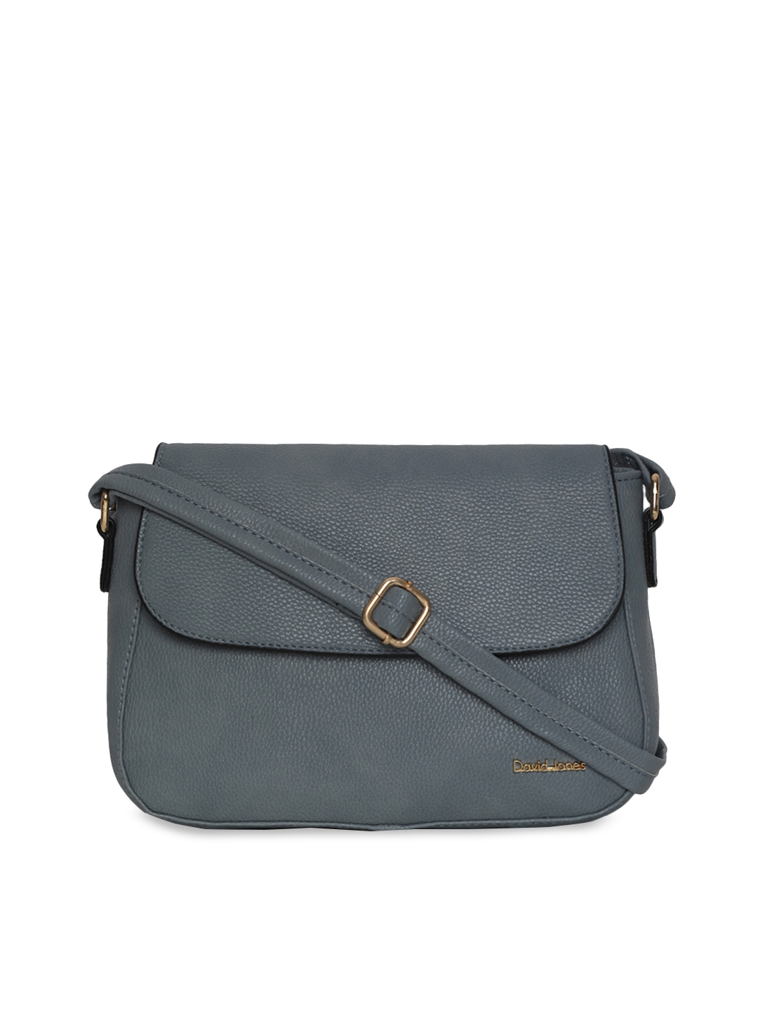 Buy David Jones Blue Solid Sling Bag - Handbags for Women 10587760 | Myntra