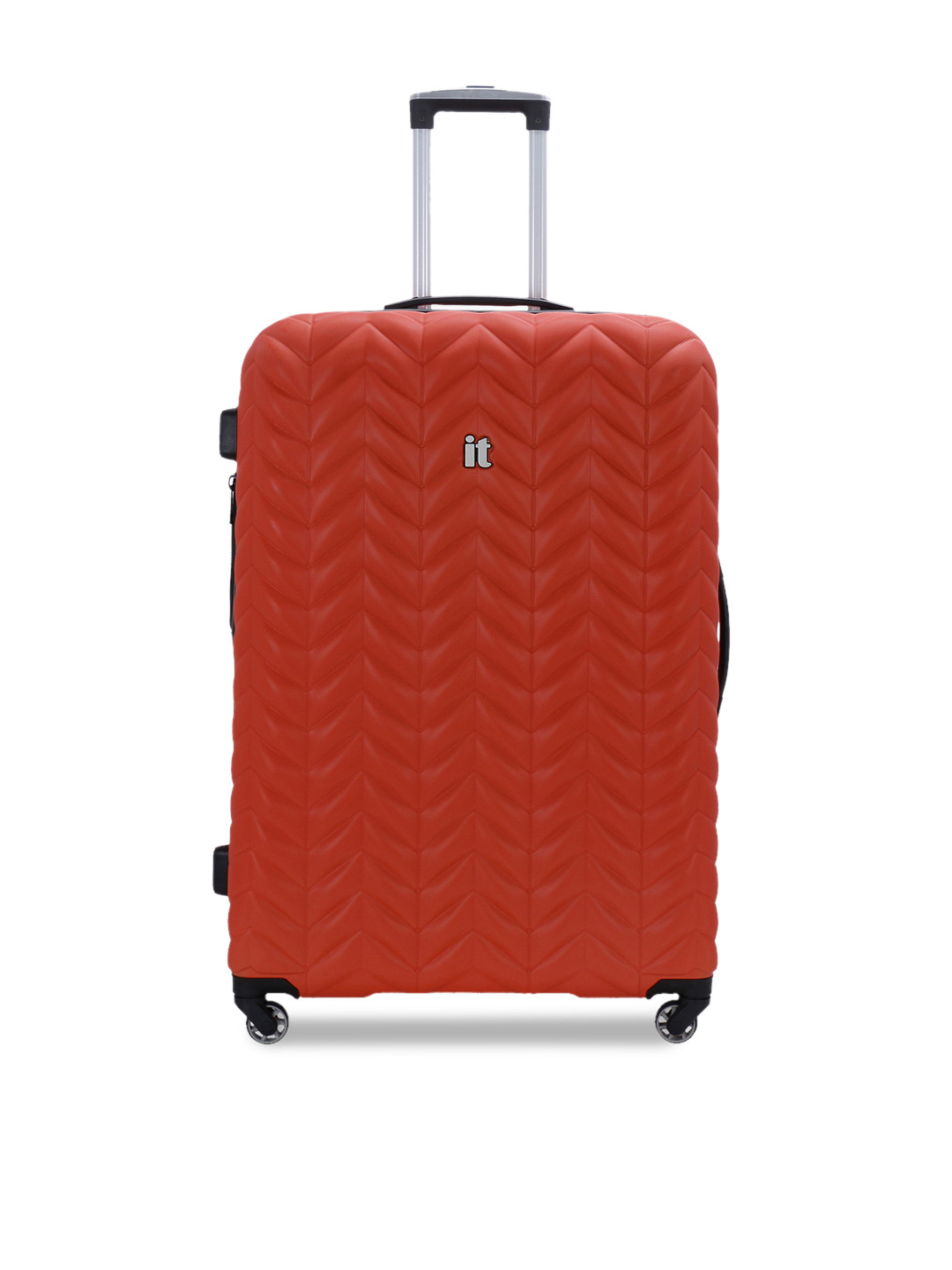 Buy IT Luggage Red Textured Ascending Hard Sided Expandable Large