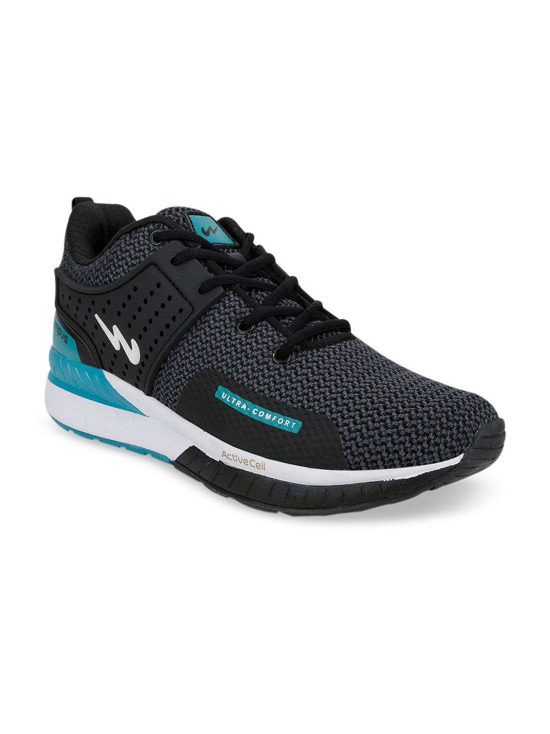 turquoise running shoes