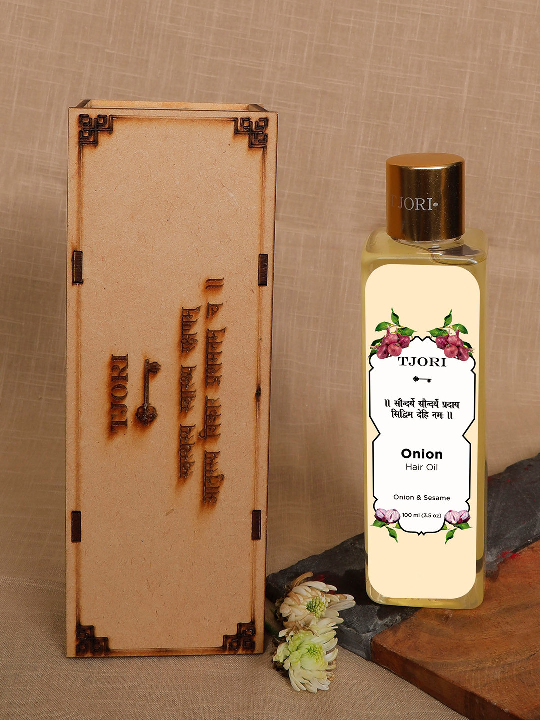 Buy TJORI Miracle Control Organic Onion And Sesame Seeds Hair Oil 100